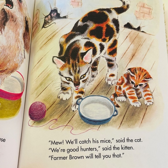 NEW A Little Golden Book Classic The Jolly Barnyard - Picture 15 of 16